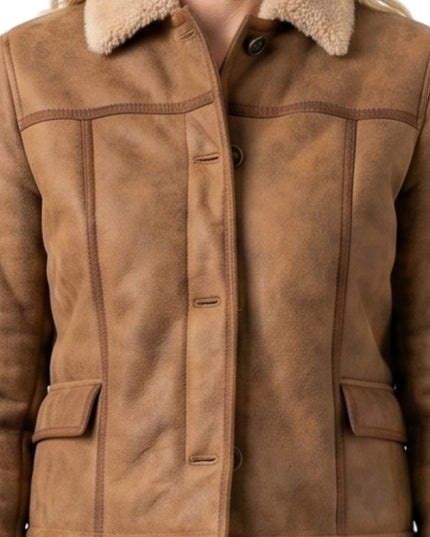 Marshals S01 Dolly Weaver Suede Leather Jacket Order Today