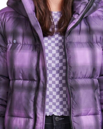 Imogen Cohen The Naughty Nine Purple Hooded Jacket