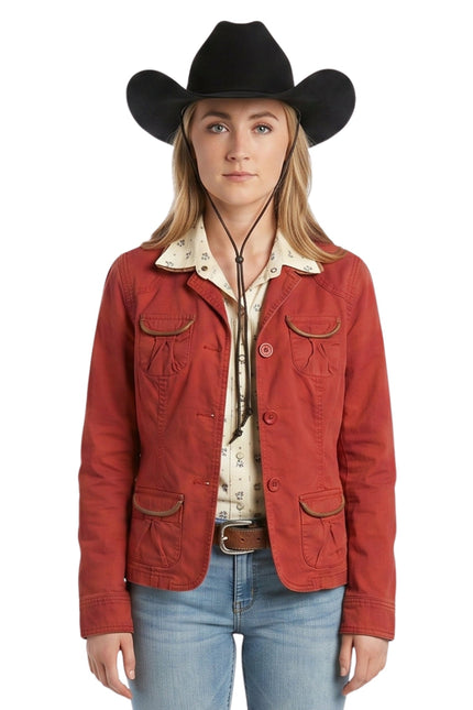 Heartland Season 14 Amy Fleming Red Jacket 