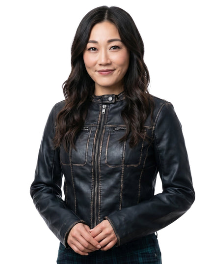 The Boys S05 Karen Fukuhara Black Cropped Jacket Buy Now