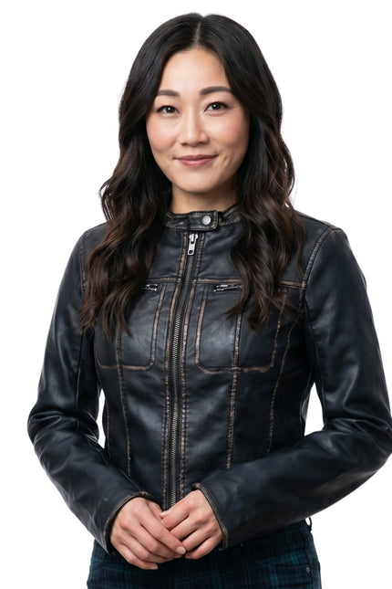 The Boys S05 Karen Fukuhara Black Cropped Jacket Buy Now