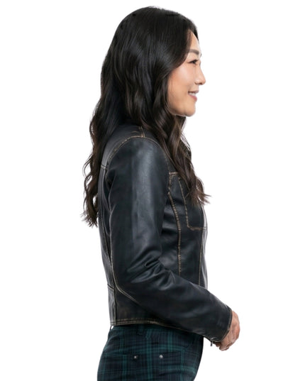 The Boys S05 Karen Fukuhara Black Cropped Jacket Shop Now