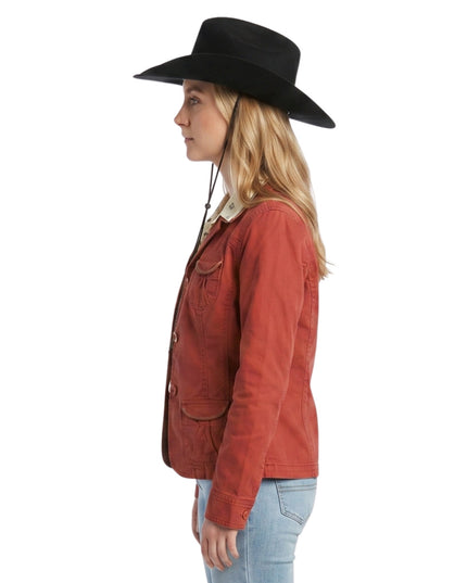 Heartland Season 14 Amy Fleming Red Jacket side
