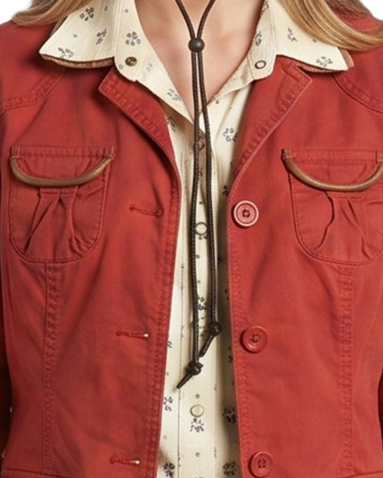 Heartland Season 14 Amy Fleming Red Jacket zoom