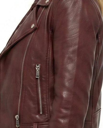 Tiggy Sullivan Pretty Hard Cases Tara Strong Leather Jacket