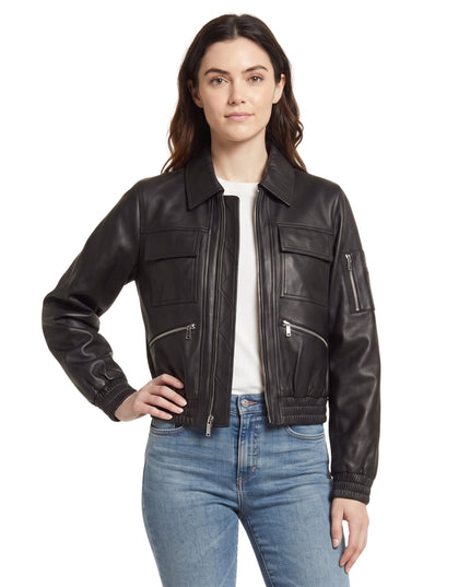 Uraban Edge Lambskin Bomber Jacket Buy Now