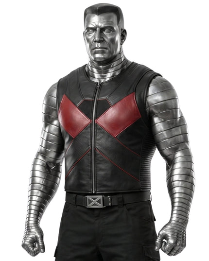 Stefan Kapičić Deadpool Colossus Leather Vest