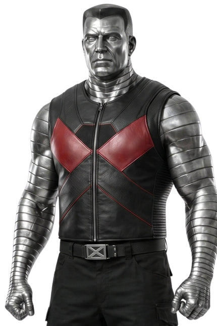 Stefan Kapičić Deadpool Colossus Leather Vest