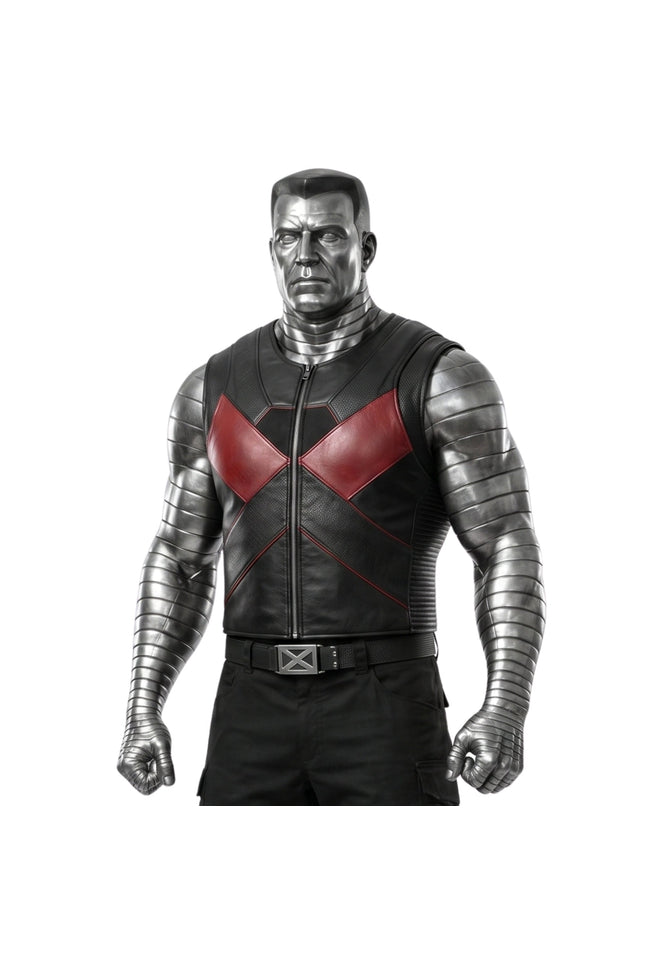 Stefan Kapičić Deadpool Colossus Leather Vest