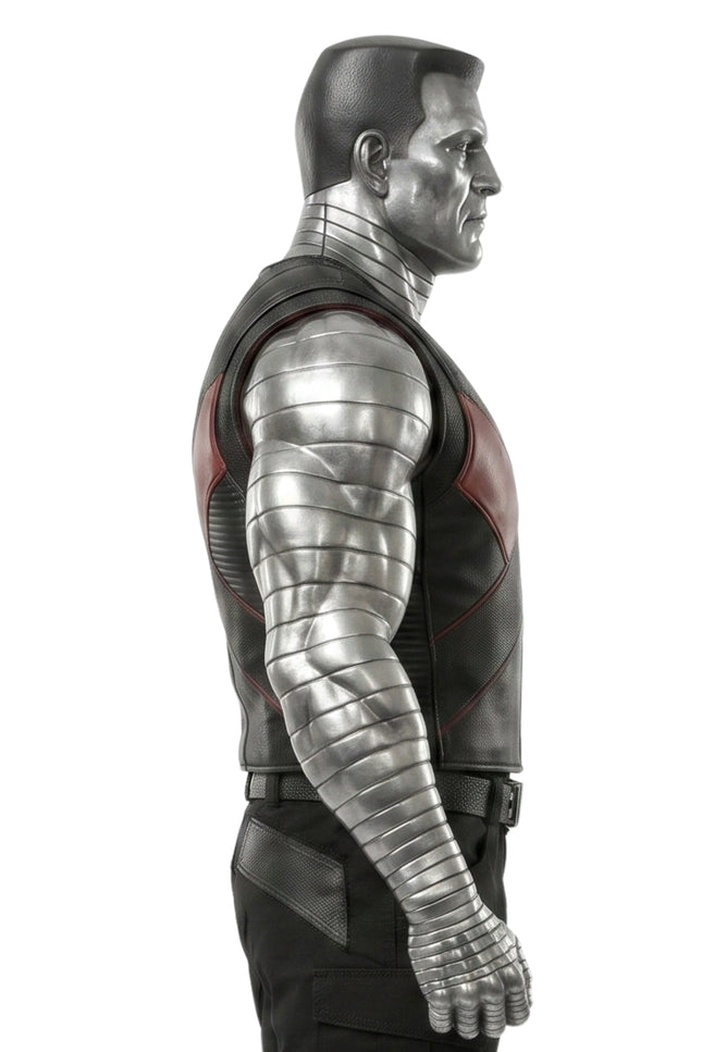 Stefan Kapičić Deadpool Colossus Leather Vest