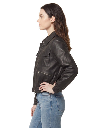 Uraban Edge Lambskin Bomber Jacket Order Now