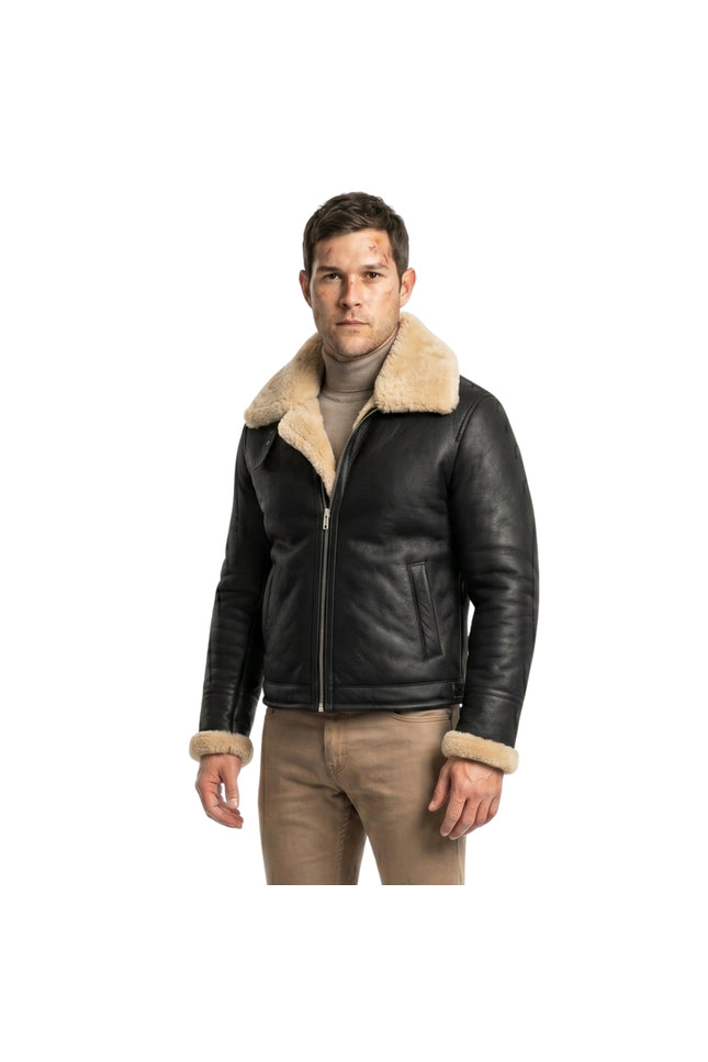 The Boys S05 Bombsight Shearling Leather Jacket Buy Now