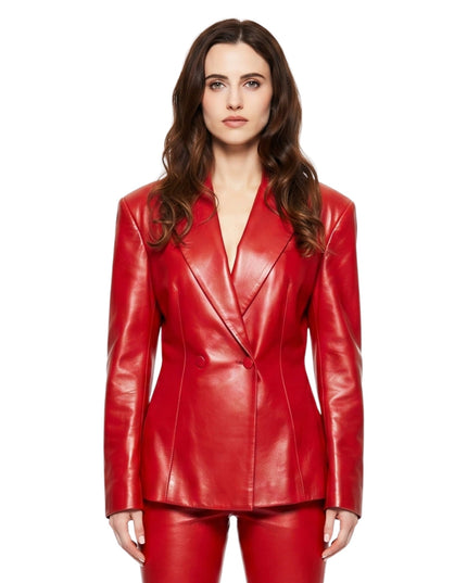 Jessica Bruno The Beauty 2026 Leather Blazer