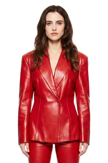 Jessica Bruno The Beauty 2026 Leather Blazer