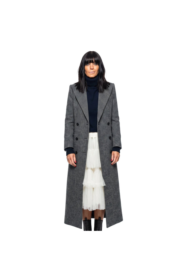 The Traitors UK S02 Claudia Winkleman Grey Coat