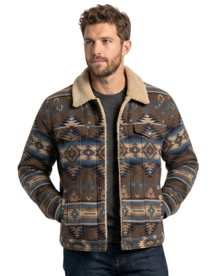 Marshals S01 Tatanka Means Shearling Trucker Jacket Buy Now