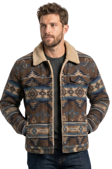 Marshals S01 Tatanka Means Shearling Trucker Jacket Buy Now