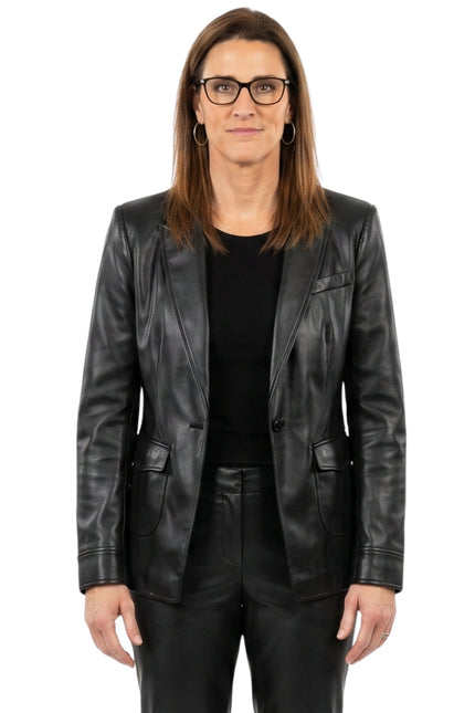 Stephanie White Indiana Fever Leather Jacket Buy Now 