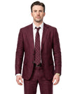 men / xs / maroon
