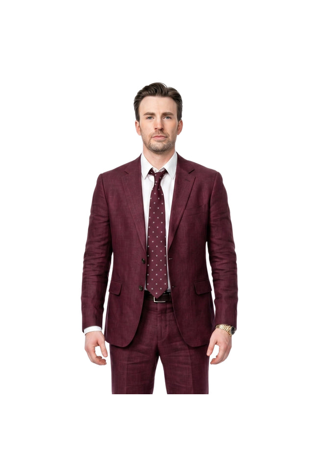 Pain Hustlers Chris Evans Maroon Blazer
