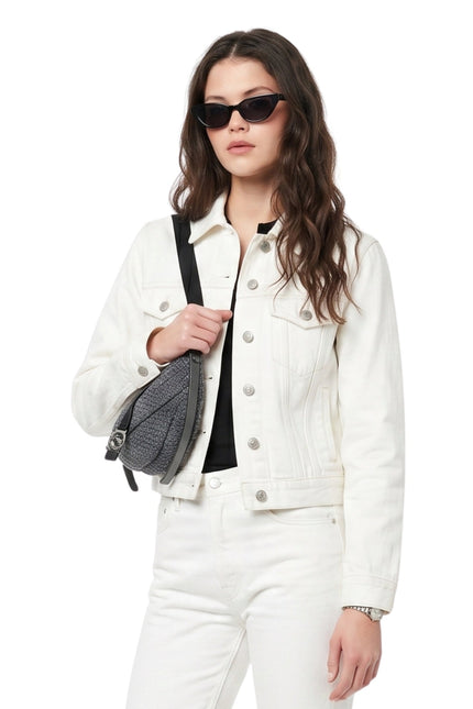 NYC Ella Hunt Denim White Jacket Buy Now