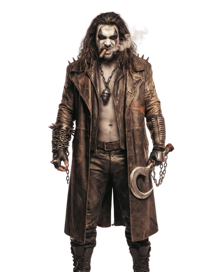 2026 Supergirl Jason Momoa Leather Coat