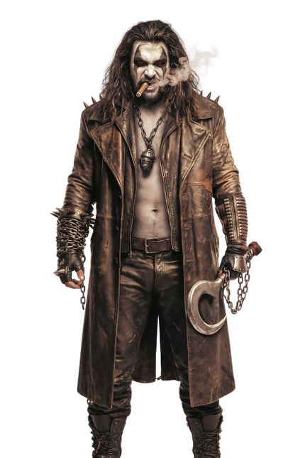 2026 Supergirl Jason Momoa Leather Coat