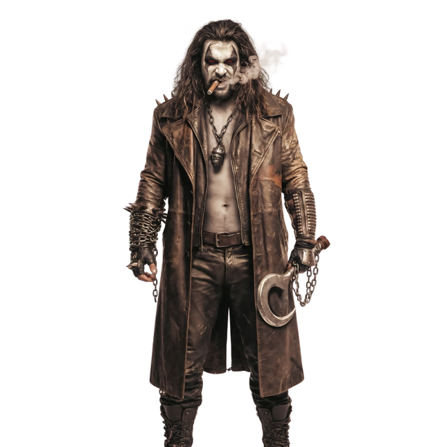 2026 Supergirl Jason Momoa Leather Coat