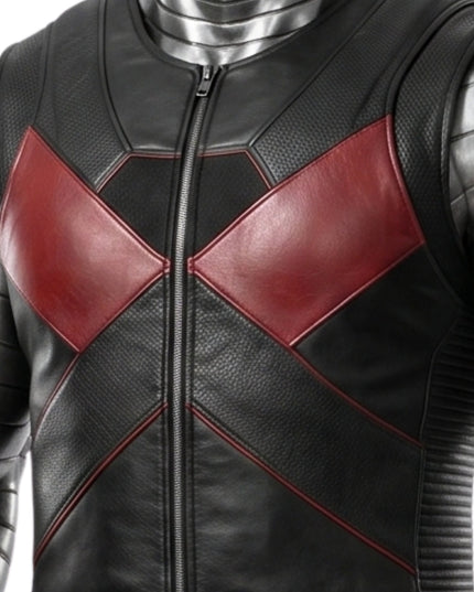 Stefan Kapičić Deadpool Colossus Leather Vest