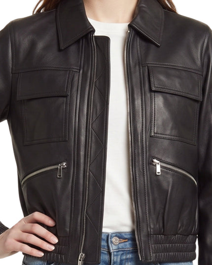 Uraban Edge Lambskin Bomber Jacket Buy Today