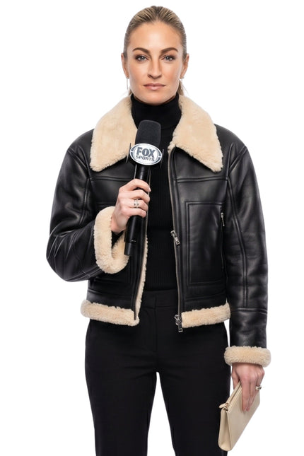 Super Bowl Erin Andrews Jacket