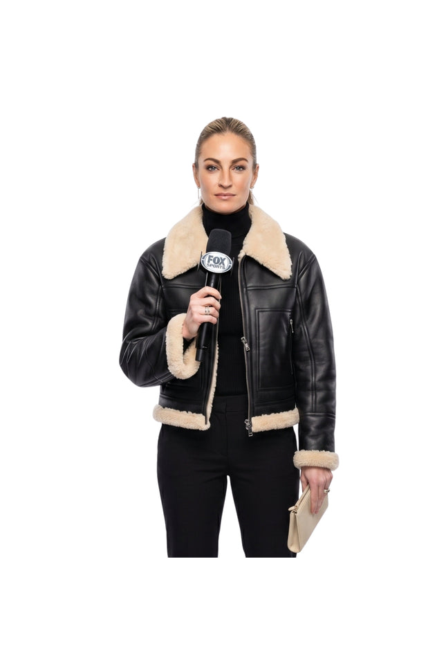 Super Bowl Erin Andrews Jacket
