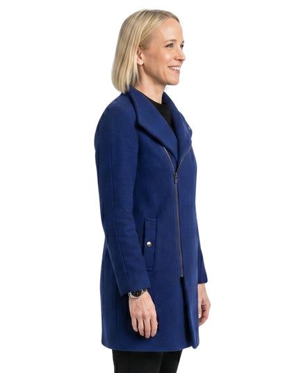Jessy Schram Mystic Christmas 2023 Wool Coat Buy Today