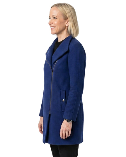Jessy Schram Mystic Christmas 2023 Wool Coat Shop Today