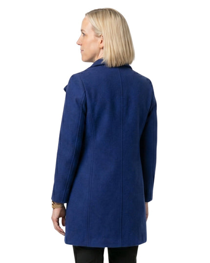 Jessy Schram Mystic Christmas 2023 Wool Coat Shop Now