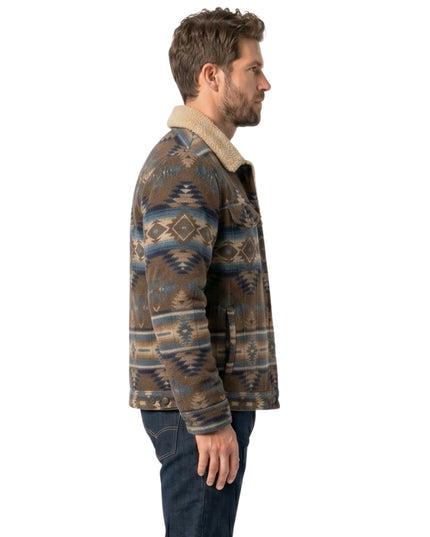Marshals S01 Tatanka Means Shearling Trucker Jacket Shop Now