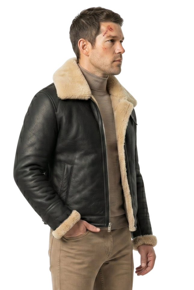 The Boys S05 Bombsight Shearling Leather Jacket Shop Now