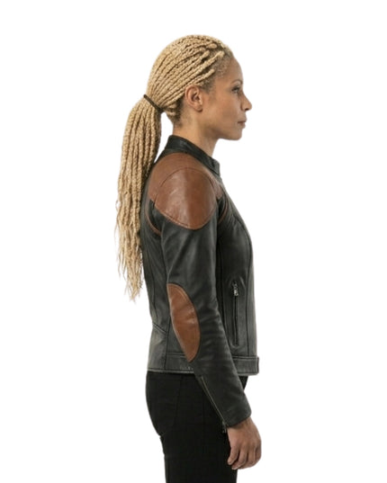 Star Trek Picard Raffi Musiker Leather Jacket