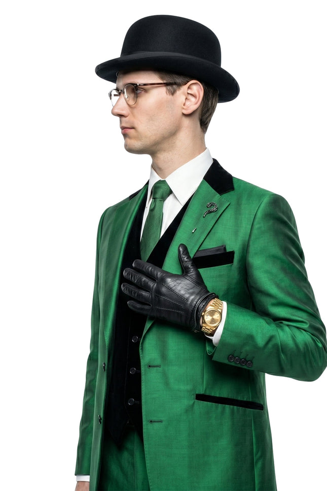 Cory Michael Smith Gotham Green Blazer Suit