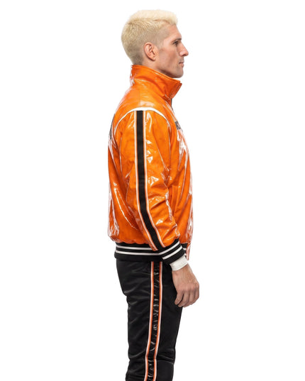 Zack Sabre Jr AEW UK Flag Orange Bomber Jacket Shop Now