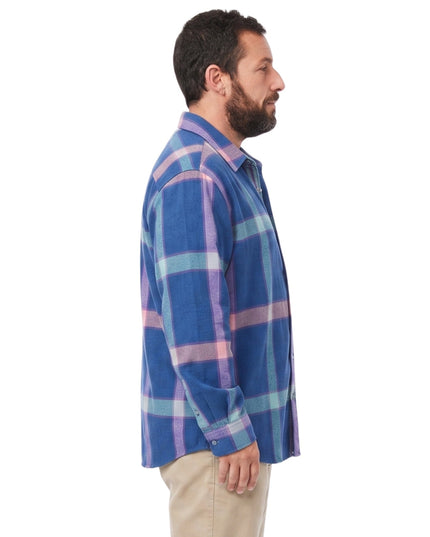 Happy Gilmore Adam Sandler Multicolor Plaid Shirt Shop Now