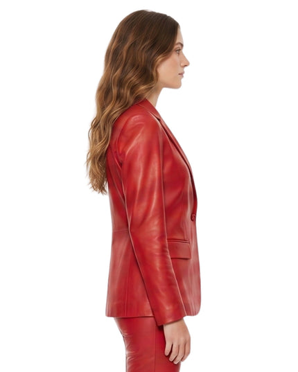 Jessica Bruno The Beauty 2026 Leather Blazer