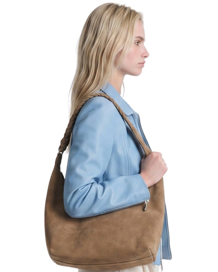 Womens Scuba Sky Blue Leather Jacket Shop Now