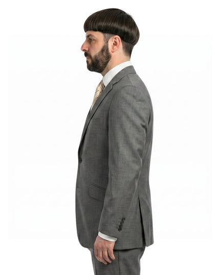 Everyone Else Burns David Grey Blazer side