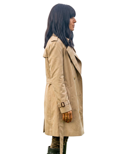 Claudia Winkleman The Traitors UK S02 Beige Coat buy now