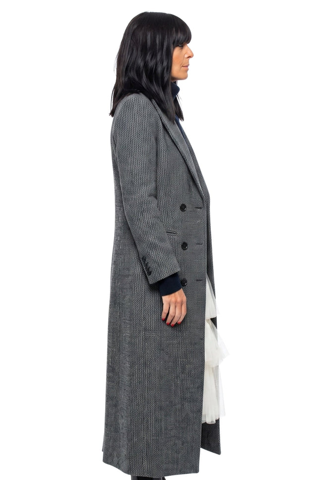 The Traitors UK S02 Claudia Winkleman Grey Coat