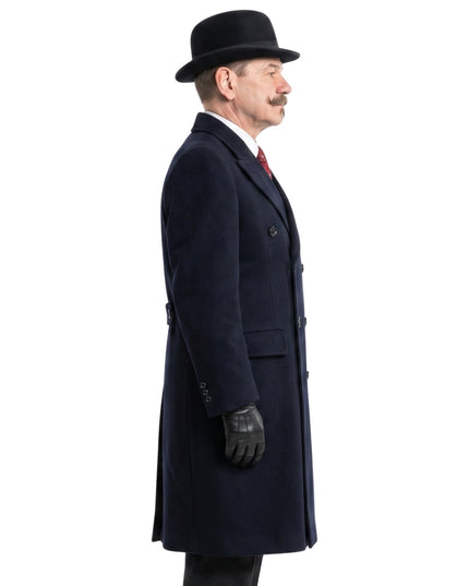 Kenneth Branagh A Haunting in Venice Blue Coat