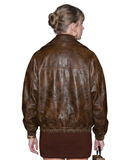 Taylor Swift NYC 2025 Leather Jacket