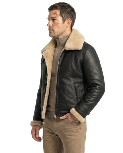 The Boys S05 Bombsight Shearling Leather Jacket Order Now