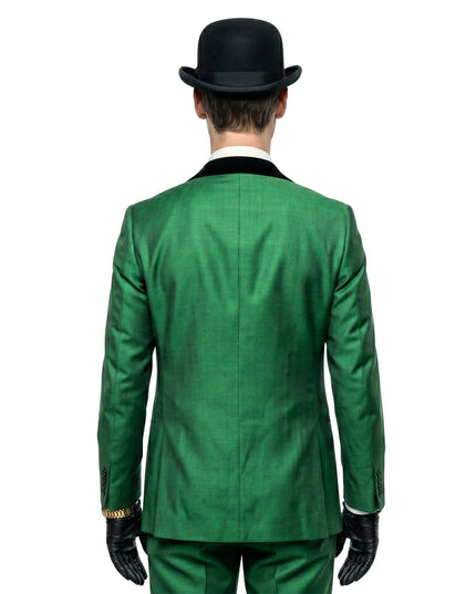 Cory Michael Smith Gotham Green Blazer Suit